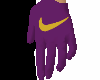 Purple Gold Gloves Swoos