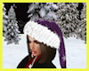 Di* Purple Winter Hat