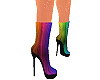 Rainbow boots animated