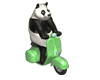Panda Scooter Ride