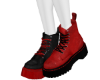 Black/Red Chunk Boot