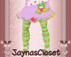 *J* Frog Skirt/Leggings