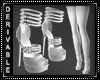 Gem Heels Stockings Mesh