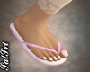 Pink Envy Flip Flops