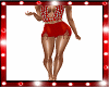 Sexy Red Diamond Outfit