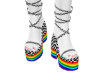 Checkered Heels