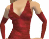 Red V. Dress Top 2