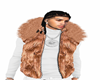 Luxx Brown Fur Vest