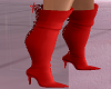 Long Red Boots