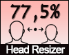 77,5% Head Scaler