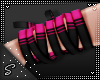 !S Right Brace HotPink