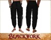 Black belted cargos