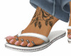 White Sandals