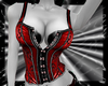 red sexy corset