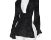 Black Velvet Mini Dress