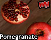 Sliced Pomegranate
