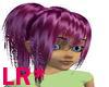 LR* Purple Ponytail Hair