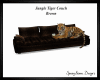 Jungle Tiger Couch Brown