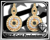[ICP] Gold circle earing