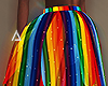 に| Rainbow Skirt