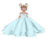 *F KIDS Lt BLUE GOWN