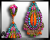 A~Ethnic Mix earing