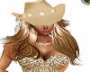 gold cowboy hat