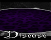 -DD- Purple Round Carpet