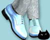 0123 Wedding Blue Shoes