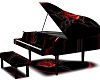 dark rose grand piano