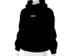 growth hoodie black