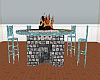 BBQ Firepit Table