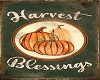 HARVEST BLESSINGS