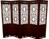 Cherry screen carved