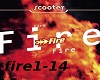 scooter- fire