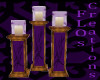 [F] Floor Candles Purple