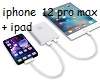 iphone 12 pro max+ipad