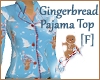 Gingerbread Pajama Top F