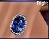 Sapphire diamond ring R