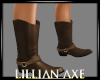 [la] Cowboy brown boots