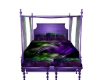 purple and green bed