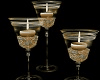 SC Candles in glasses