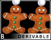 DRV Gingerbread Earrings