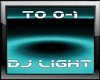 Floor Cyan Tron DJ LIGHT