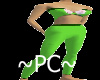 ~PC~ pjs n bows green