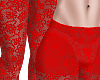 B! Red Lace Tights FMB