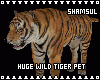 Huge Wild Tiger Pet