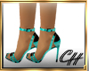 CH-Eva Mint  Heels