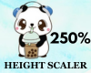 Height Scaler 250%