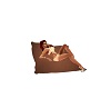 cuddle pillow (brown)